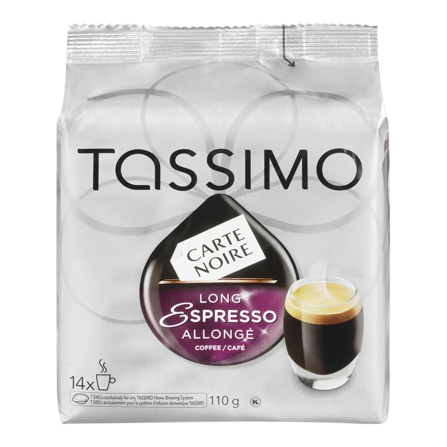Tassimo McCafé® Café T-Disc Moulu Torréfaction Supérieure, Paq. de