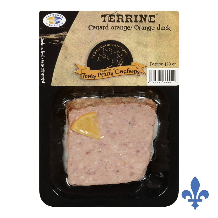 Terrine de foie gras au naturel - Le Canard Goulu