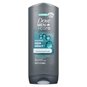 Gel douche aqua choc 400ml