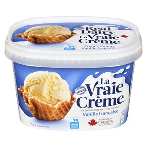 Crème glacée vanille française 1.5lt