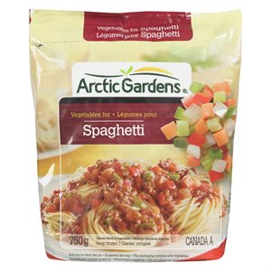 Légumes pour spaghetti 750gr