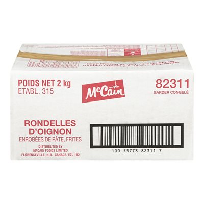 Rondelle oignon en pâte 2kg