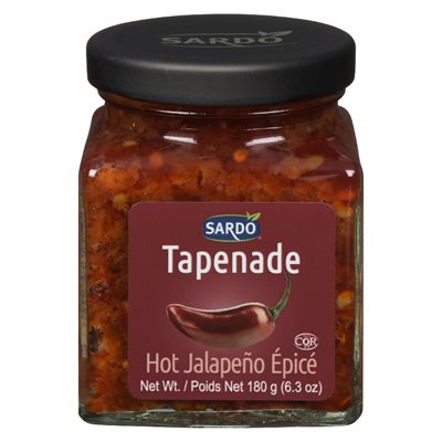 Tapenade jalapeno épicé 190ml