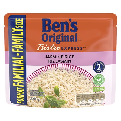 Riz jasmin format écono 490gr