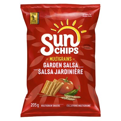 Croustilles multigrain salsa jardinière 205gr