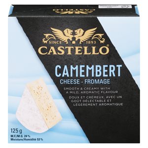 Fromage camembert 125gr