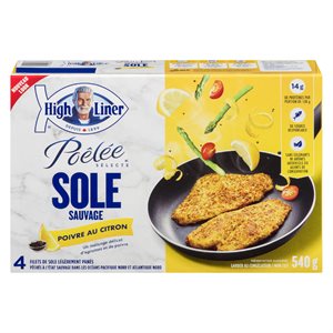 Sole poivre & citron 540gr