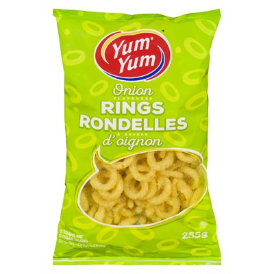 Grignotines rondelles d'oignon 255gr