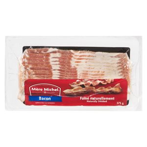 Bacon régulier fumé naturellement 375gr