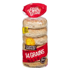 Bagels 14 grains 6un 450gr