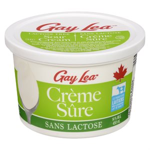 Crème sure sans lactose 450gr