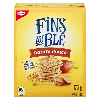 Craquelins patate douce 175gr