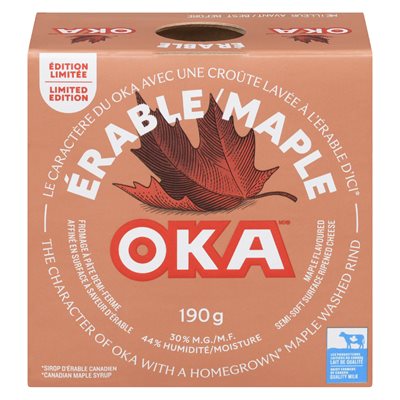 Fromage oka érable 190gr