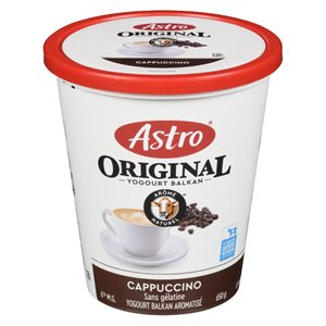 Yogourt cappuccino 6% 650gr