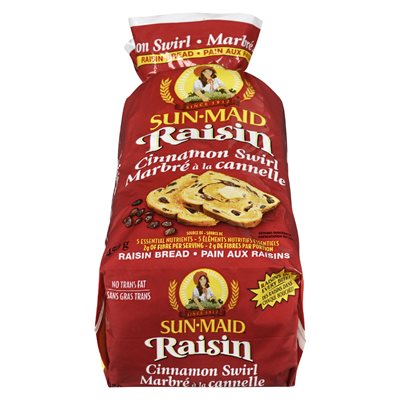 Pain raisin marbré cannelle 450gr