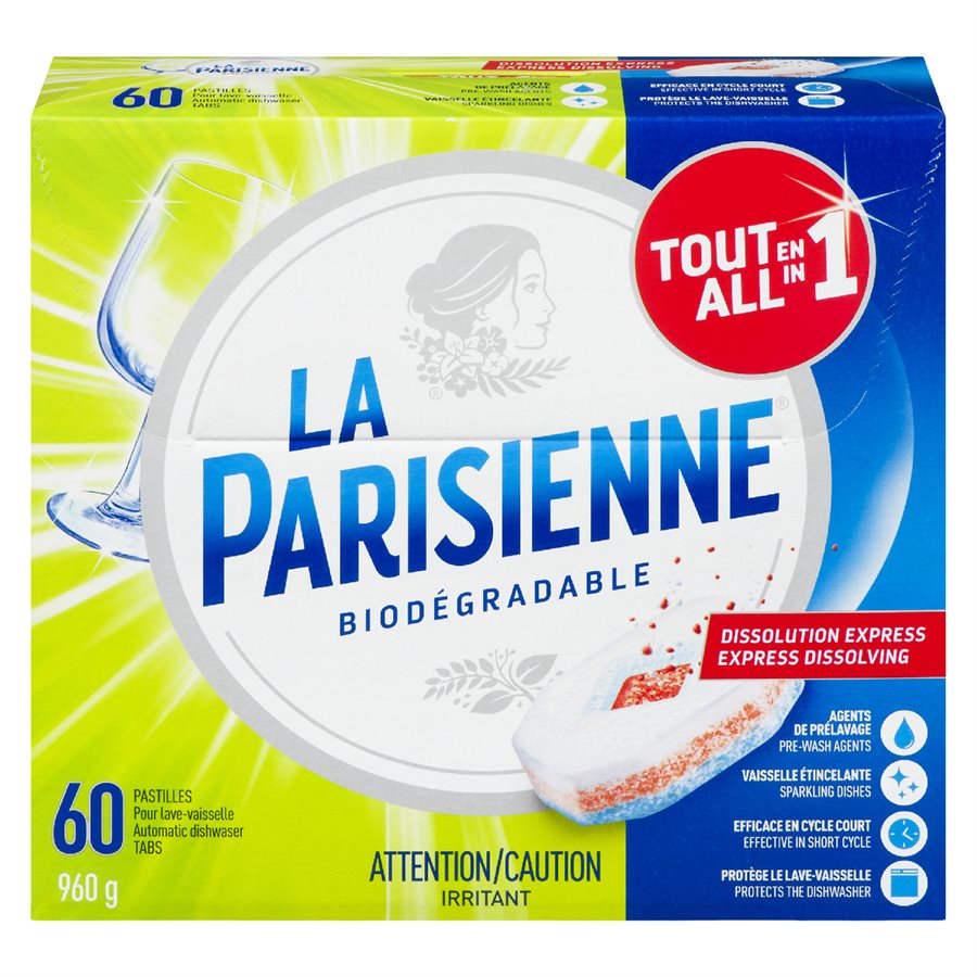 Pastilles Lave-vaisselle 60un