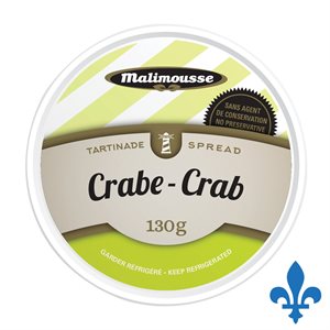 Tartinade crabe 130gr