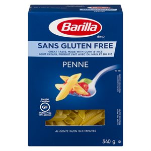 Pâtes penne sans gluten 340gr