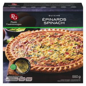 Quiche épinards 550gr