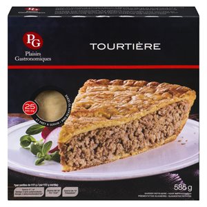 Tourtière porc & boeuf 585gr