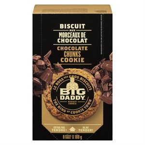 Biscuits morceaux chocolat 800gr