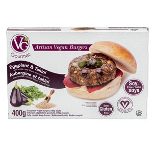 Burger vegan aubergine tahini 400gr