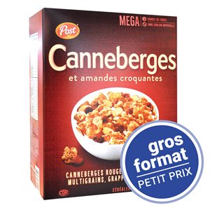 Céréales canneberge / amande croquante 1.4kg