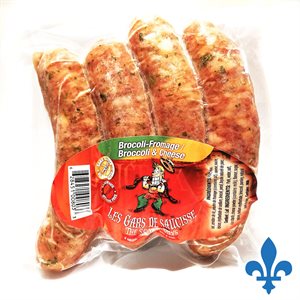 Saucisses brocoli fromage 325gr