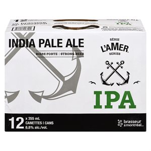 Bière ipa 6.8 % can 12x355ml