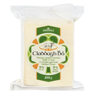 Fromage cheddar fort 12mois Irlandais 200gr