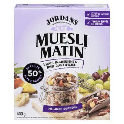 Céréales muesli suprême 400gr