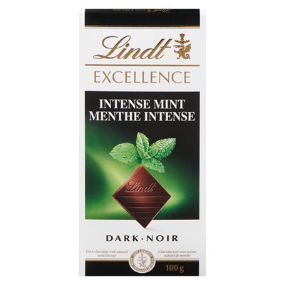 Chocolat menthe intense 100gr