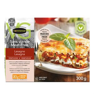 Repas surgelé lasagne 300gr