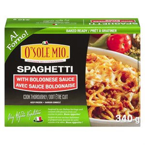 Spaghetti sauce bolognese surgelé 340gr