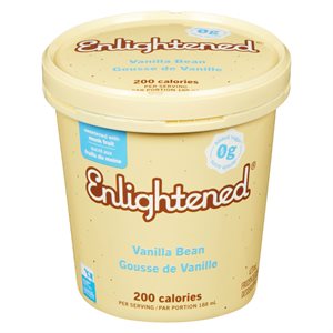 Crème glacée vanille sans gluten 473ml