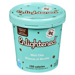 Crème glacée menthe / choco sans gluten 473ml