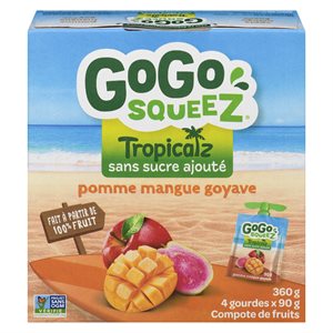 Gogo Squeez Tropical pomme-mangue-guava 360gr