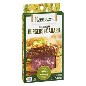 Burger canard 2x140gr