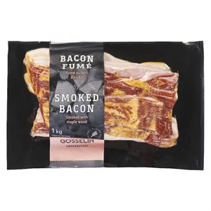 Bacon fumé tranché 1kg
